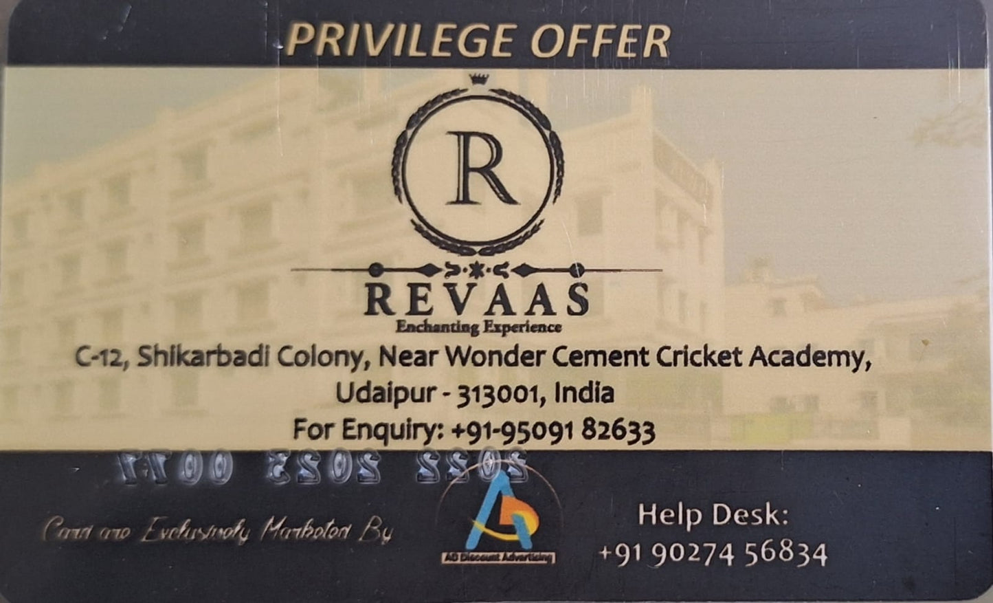Premium Gold Card