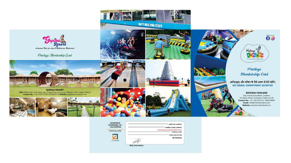 Krishna Funland Mega Offer Voucher Pack.