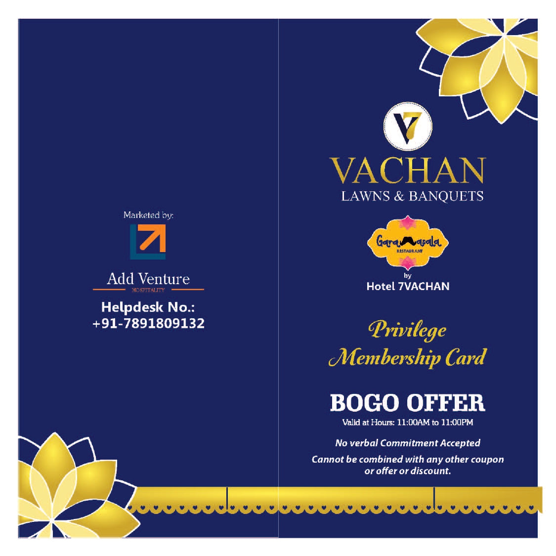 Discount offer Card