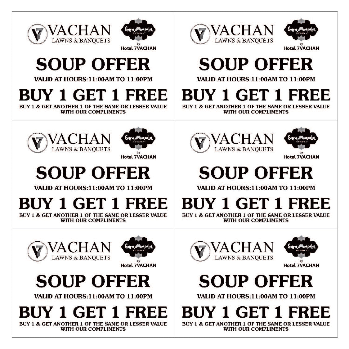 Discount offer Card