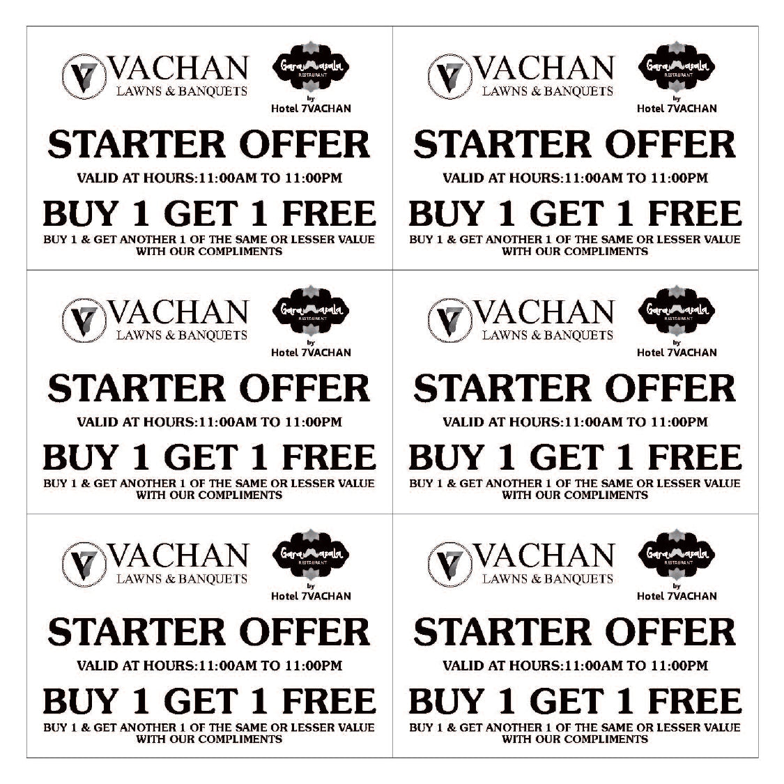 Discount offer Card