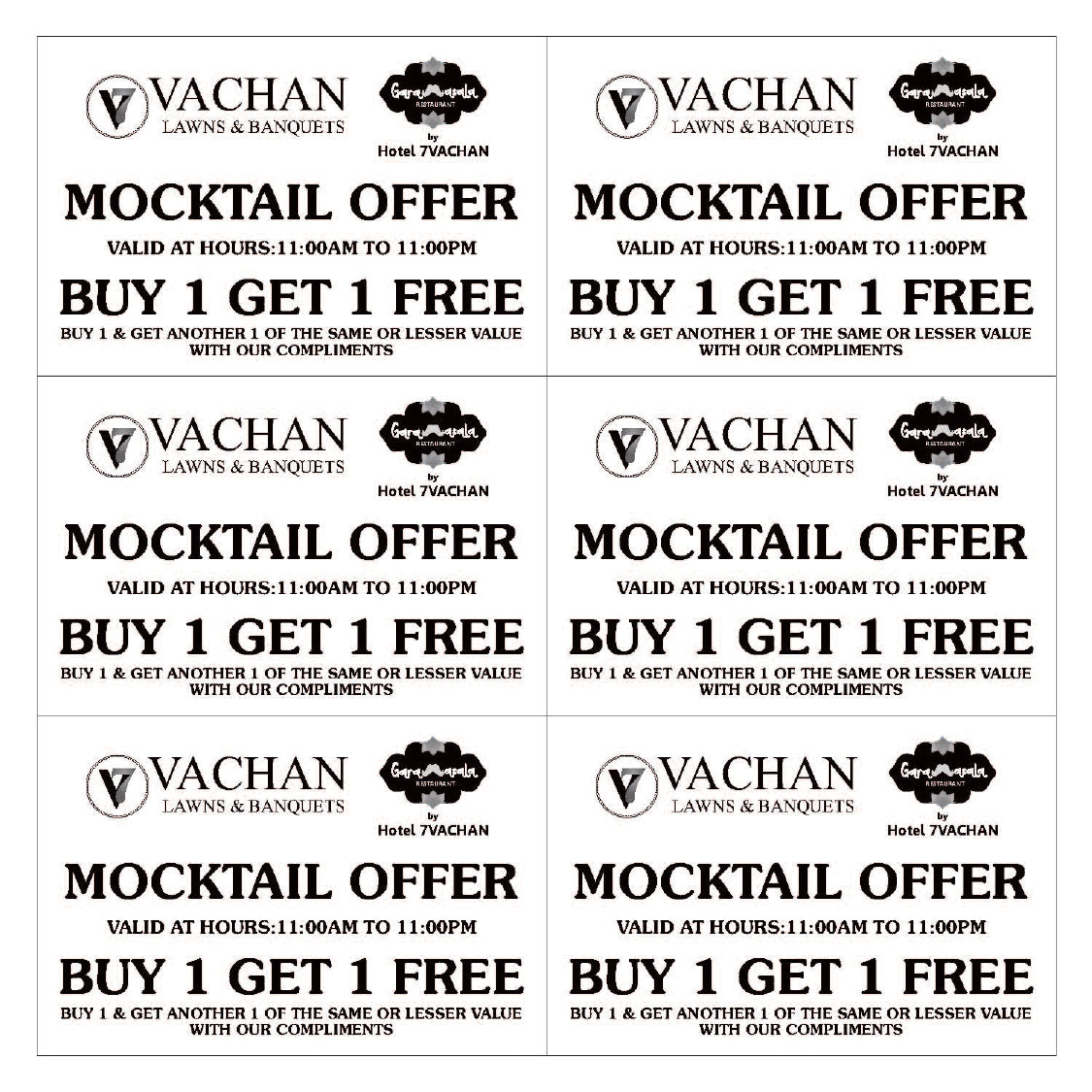 Discount offer Card