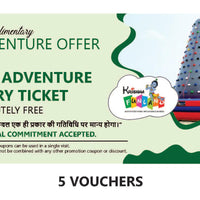 Krishna Funland Mega Offer Voucher Pack.