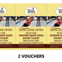 Krishna Funland Mega Offer Voucher Pack.