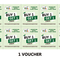 Krishna Funland Mega Offer Voucher Pack.