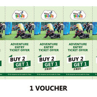Krishna Funland Mega Offer Voucher Pack.